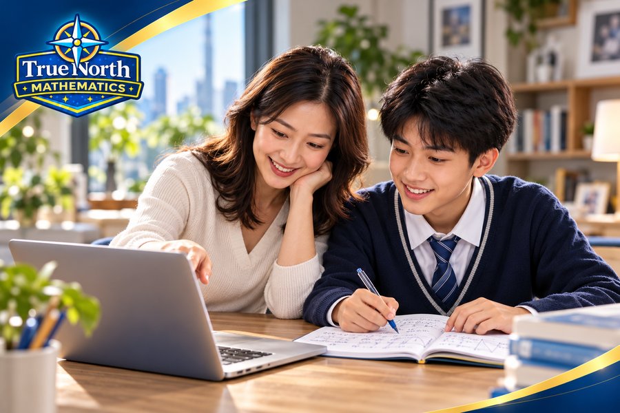 A parent of a True North Mathematics student